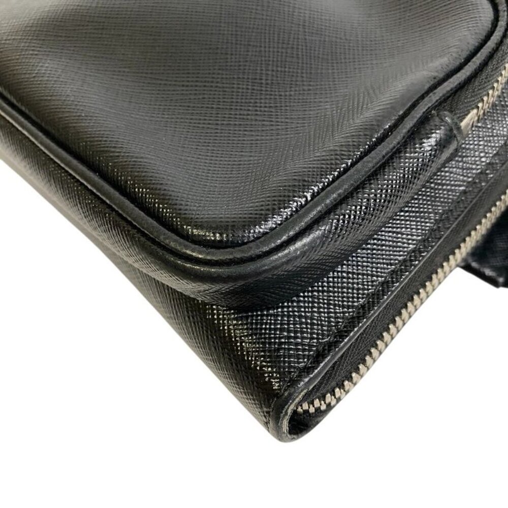 Prada 2 Vh156 Waist Pouch Triangle Logo Plate Body Bag Cabas Brand - Picture 4 of 9